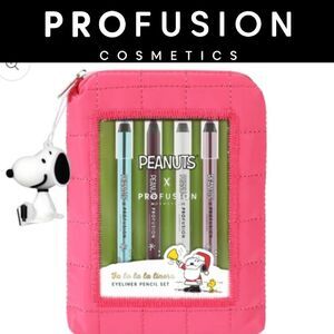 Profusion Cosmetics X Peanuts Fa La La La Liners Eyeliner Pencil Set